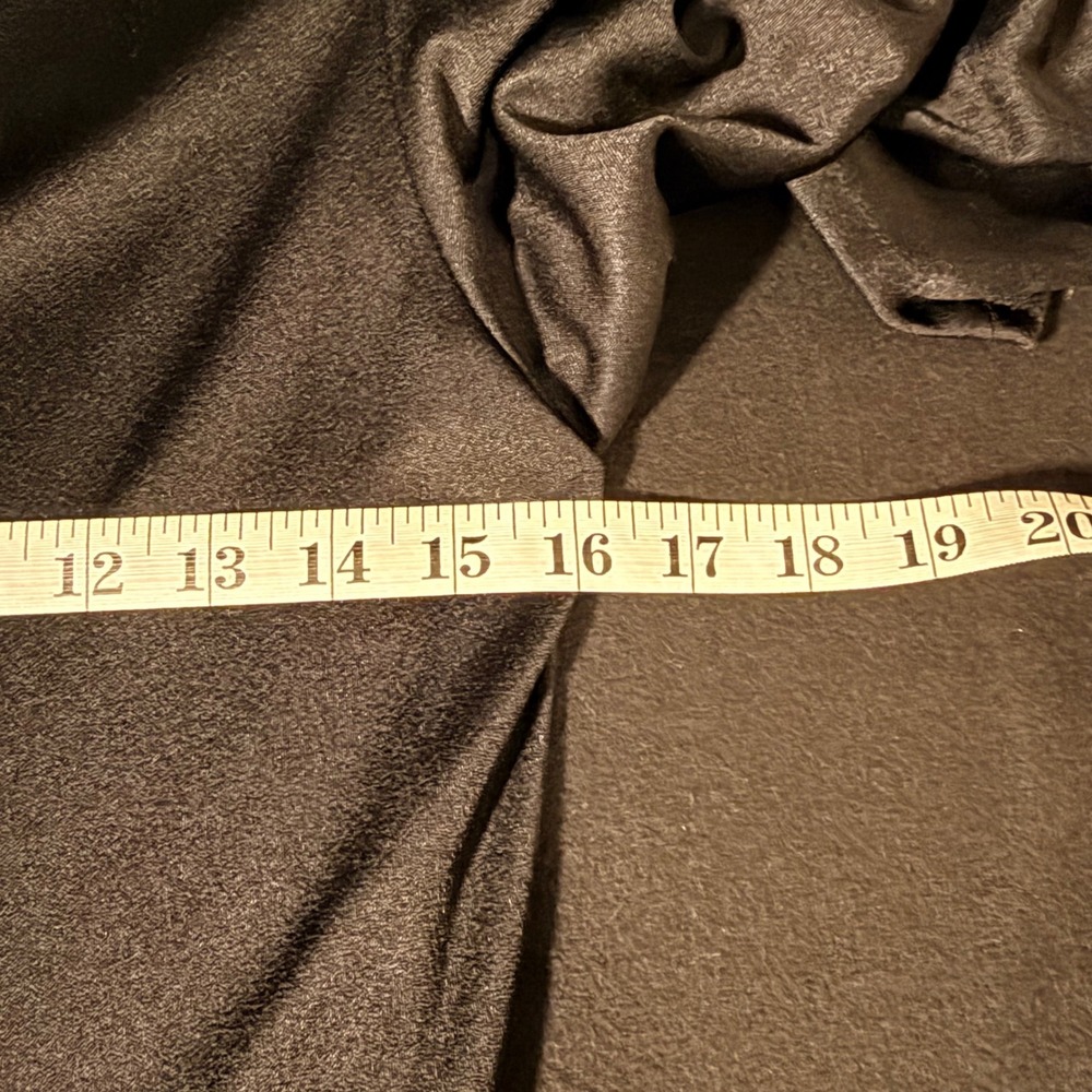 After Dark Vintage 80s Black Drop Waist Pleated Bow Cocktail Dress Size 6 glam - Picture 8 of 8
